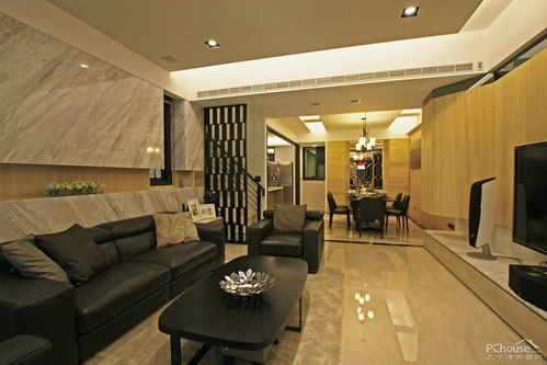330平米新古典风格豪华别墅沙发背景墙装修效果图